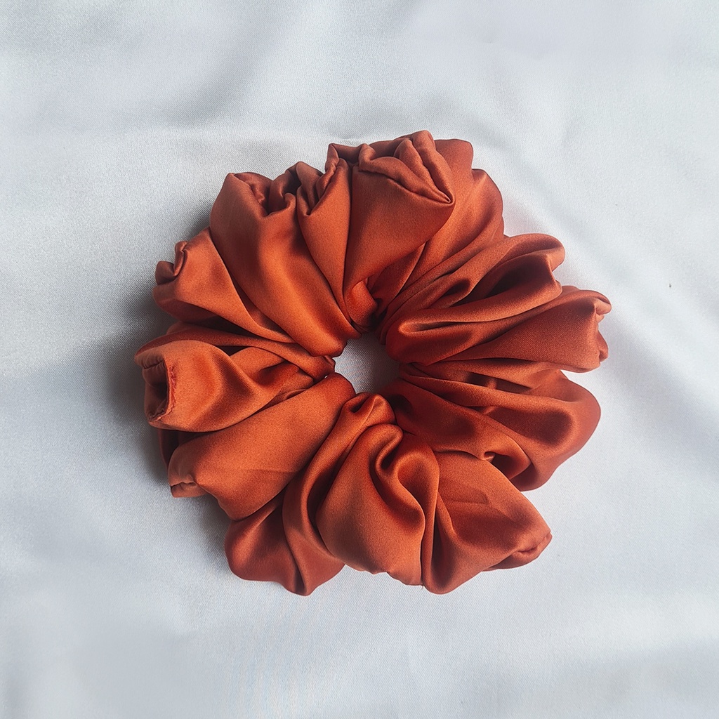 Jual Scrunchie JUMBO Premium Korea Ikat Rambut Cepol Hijab Kuncir