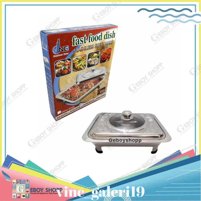 Jual Tempat Makan Prasmanan Fast Food Dish 555SA Shopee Indonesia