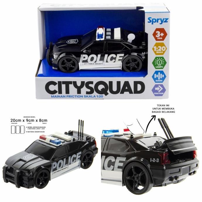 Jual Toys Kingdom Cruzer City Action Police Car Light Sound Mobil