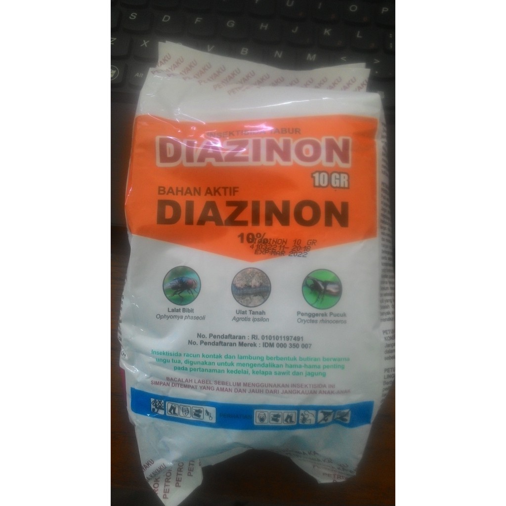 Jual Insektisida Diazinon Tabur 1 Kg Shopee Indonesia