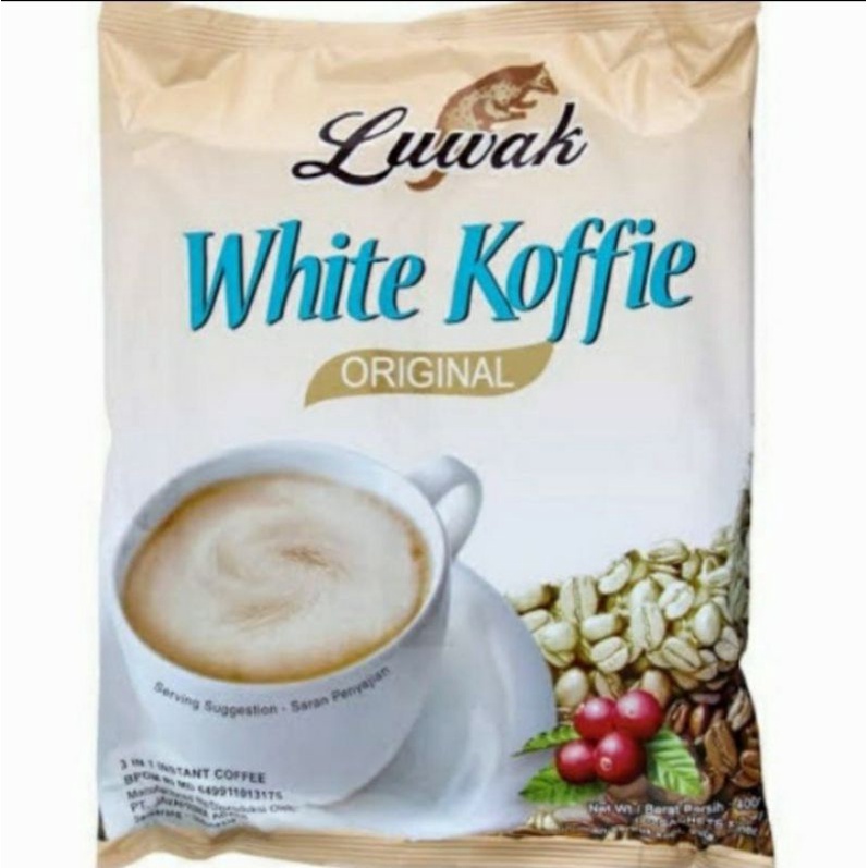 Jual Kopi Luwak White Koffie 10x20gr Shopee Indonesia