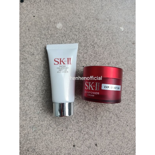 Jual SK II Cleanser 20g Skinpower Cream 15g Shopee Indonesia