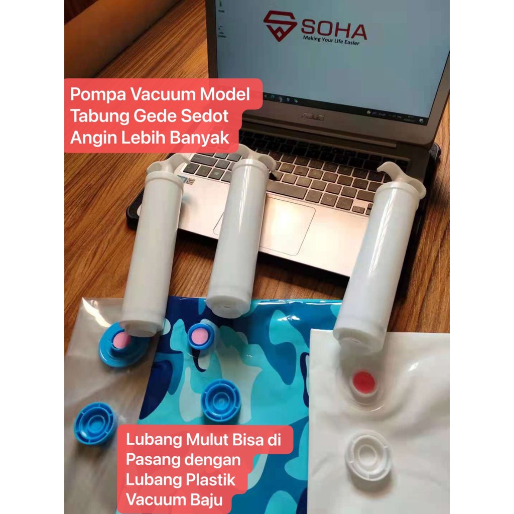 Jual Mvs Alat Pompa Tangan Manual Sedot Vacuum Bag Hand Pump Kantong