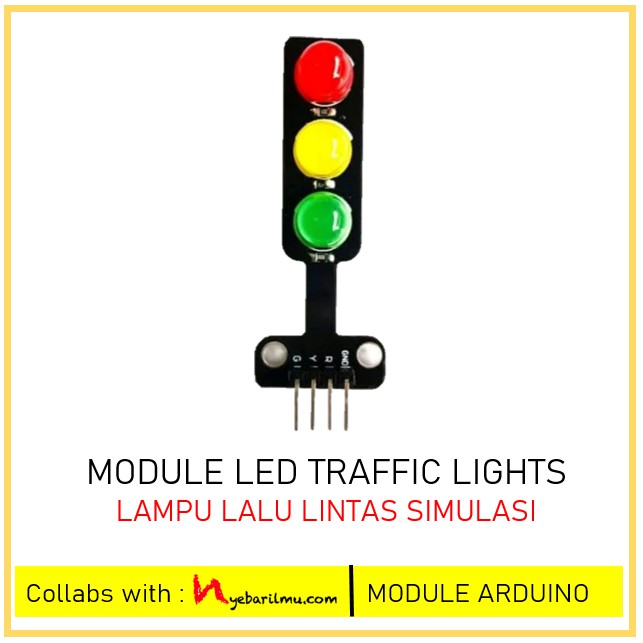 Jual Module Led Traffic Lights Lampu Lalu Lintas Simulasi Arduino