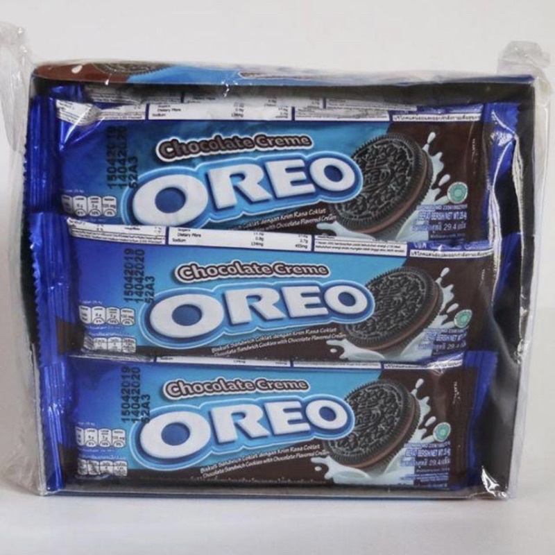 Jual Oreo Biskuit Box 38gr Isi 12pcs Shopee Indonesia