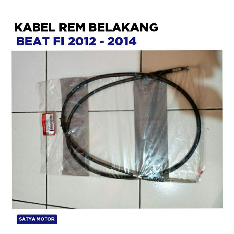 Jual Kabel Rem Belakang Beat FI 2012 2013 2014 Tali Kawat Cable