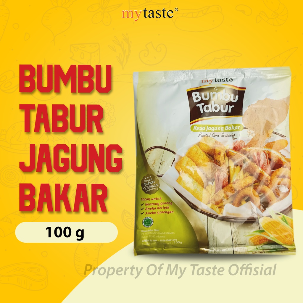 Jual My Taste Bumbu Tabur Jagung Bakar 100gr Bumbu Seasoning Tabur Rasa