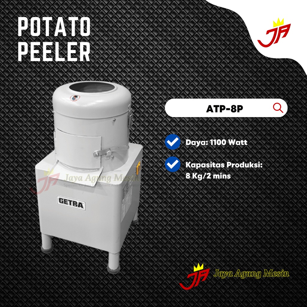 Jual Getra Potato Peeler Mesin Pengupas Kentang Tipe Atp P Shopee