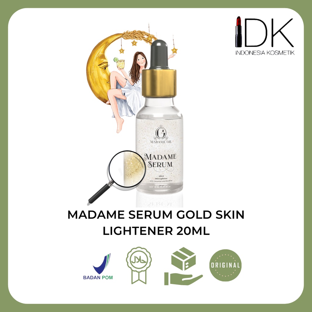 Jual Madame Gie Madame Serum Gold Skin Lightener Ml Shopee Indonesia