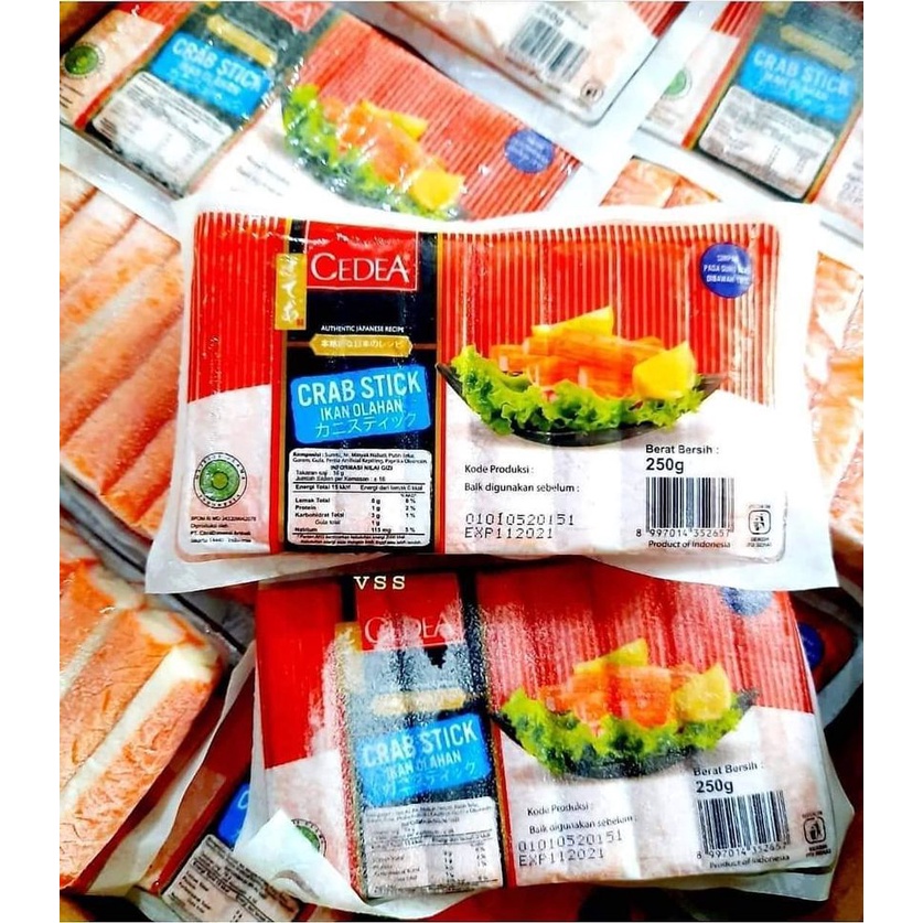 Jual Cedea Crab Stick Gr Shopee Indonesia