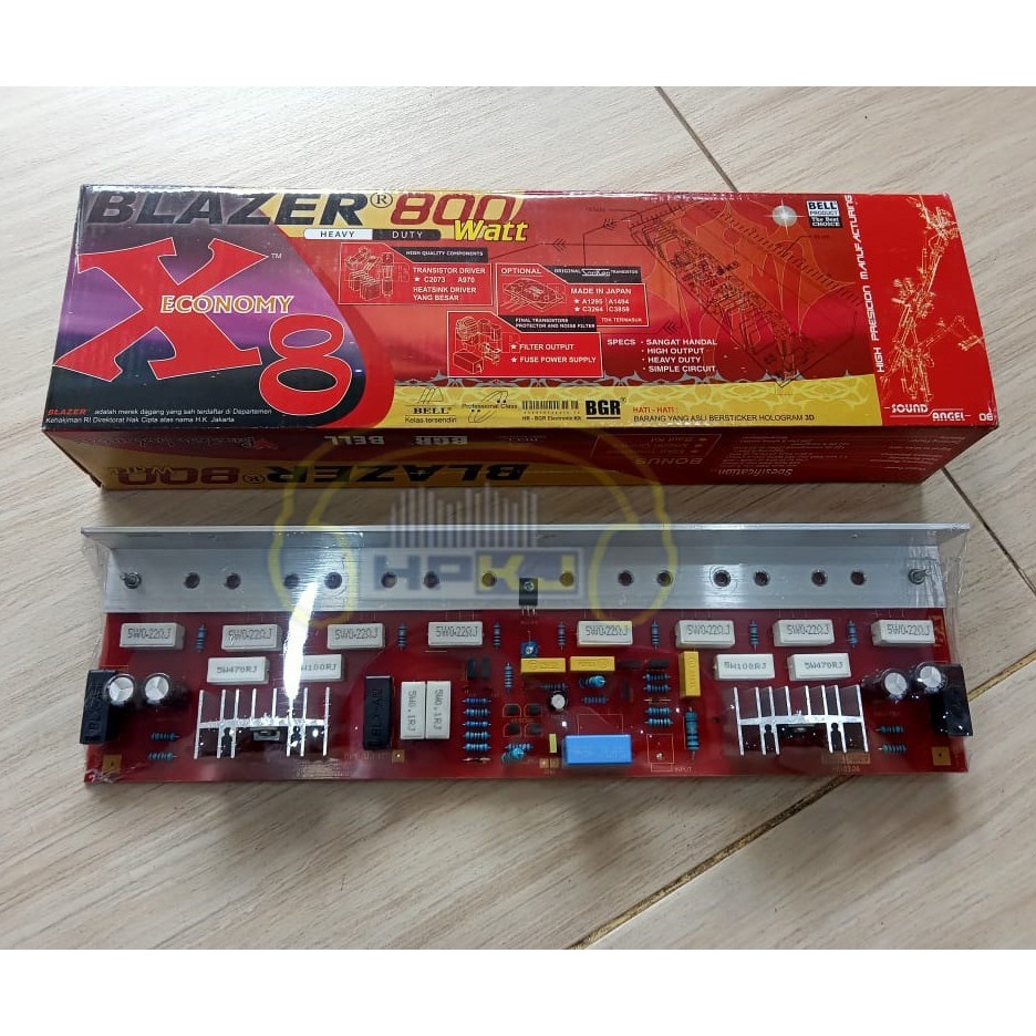 Jual KIT MODUL BLAZER X8 BELL Power Blazer Amplifier 800w Mono X8