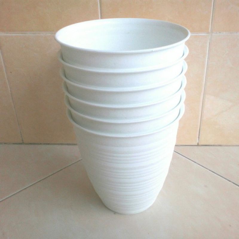 Jual Jual Pot Tawon Putih Ukuran Cm Pot Tawon Pot Tanaman Hias