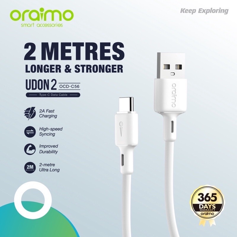 Jual Oraimo Ocd C Udon Kabel Data Type C Meter Data Cable Fast