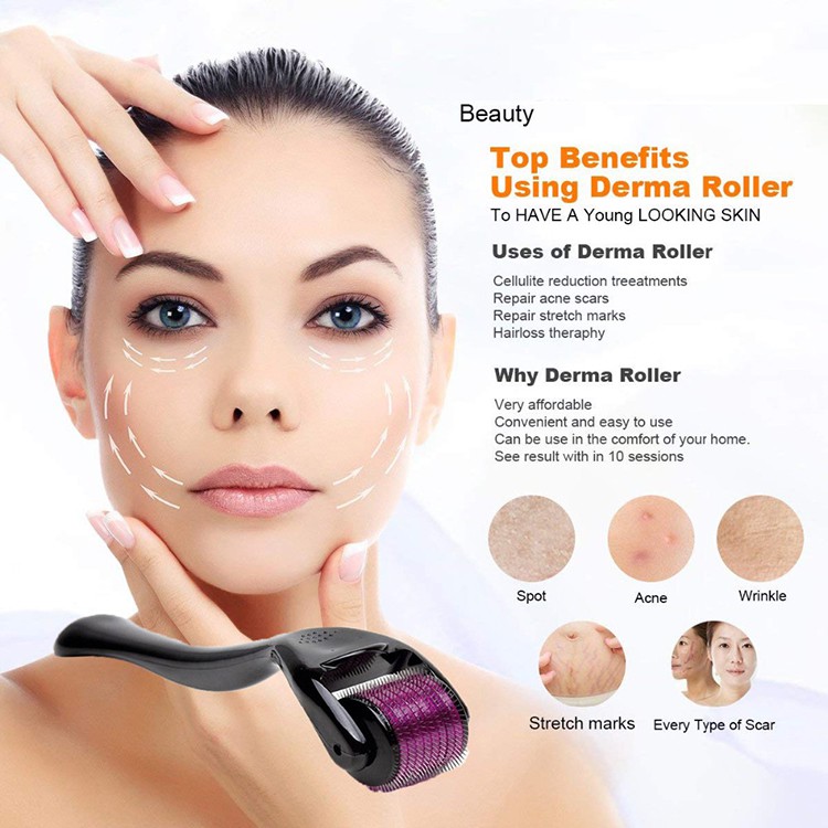 Jual Dermaroller System Mm Perawatan Wajah Scars Derma Roller