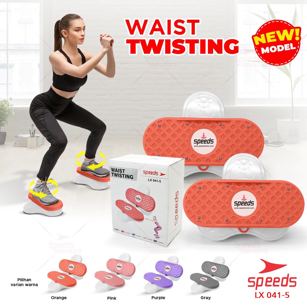 Jual SPEEDS Waist Twisting Magnetic Trimmer Kaki Terpisah Alat Olahraga