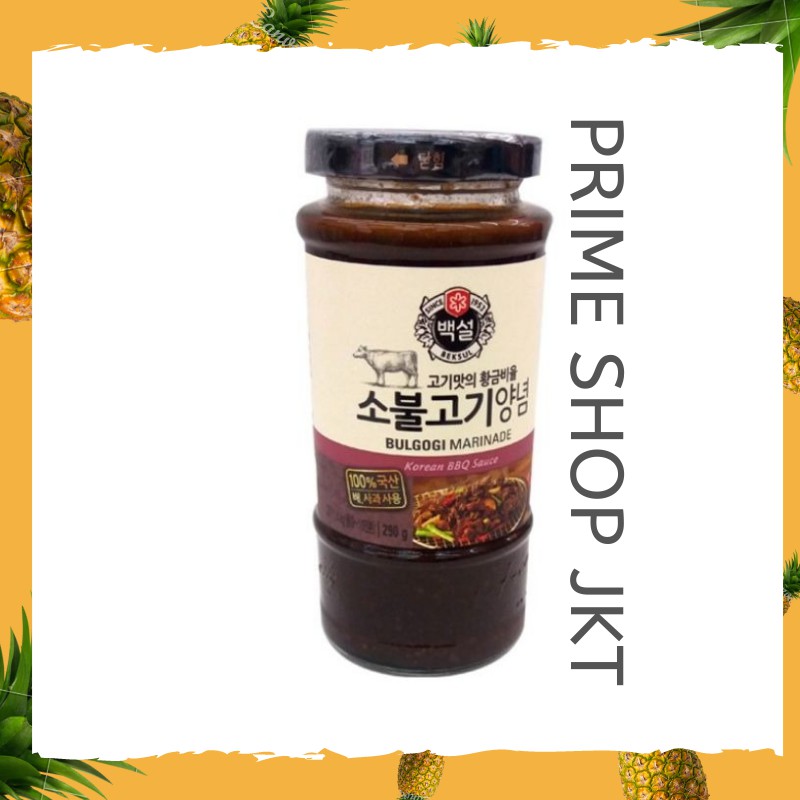 Jual CJ Beksul Korean BBQ Sauce Marinade 290gr Saus Marinasi Bumbu