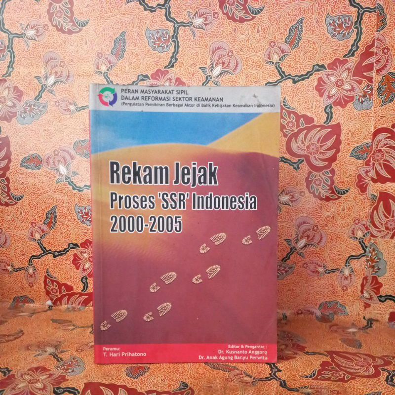 Jual Buku Sosial Rekam Jejak Proses SSR Indonesia 2000 2005