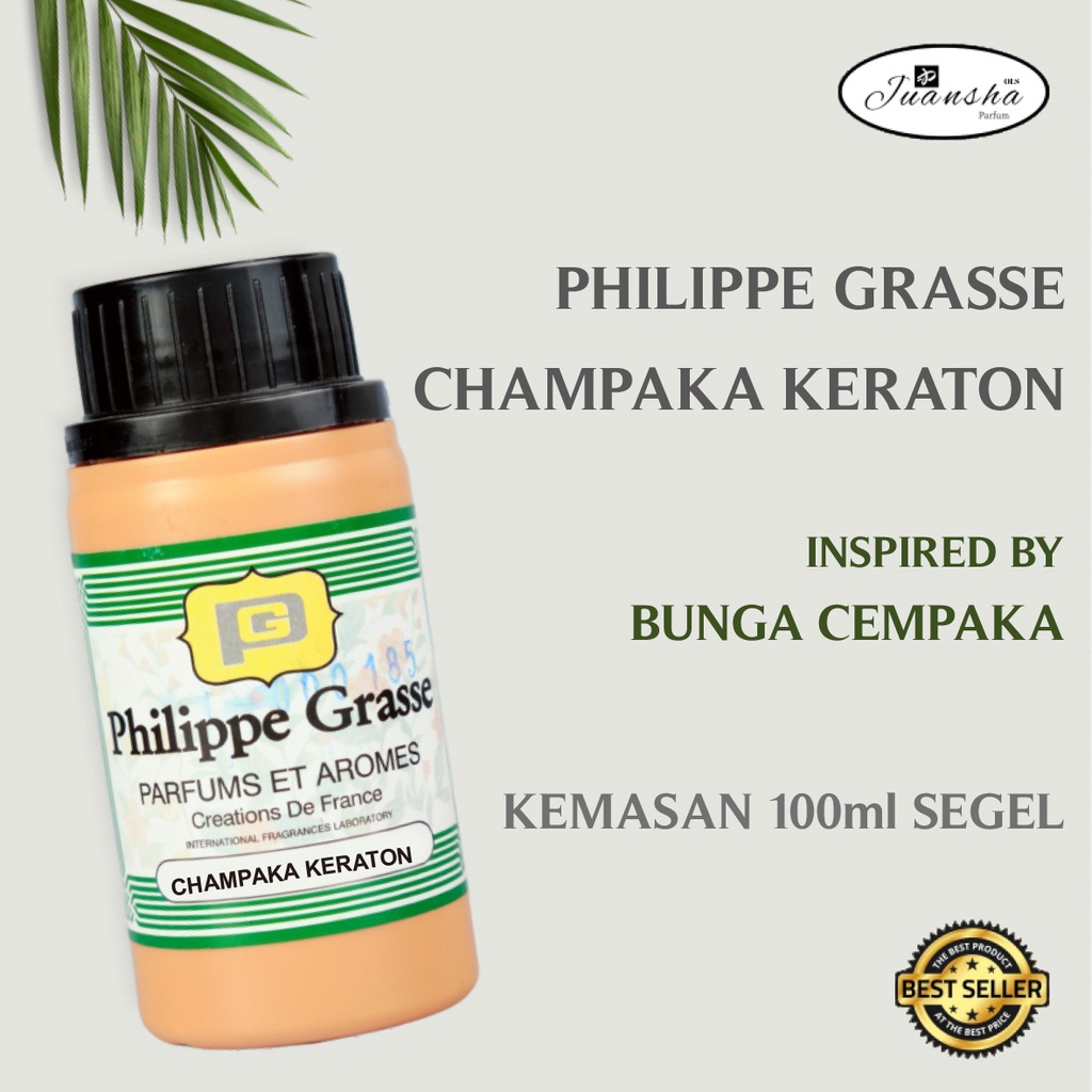 Jual BIBIT PARFUM REFIL MURNI CHAMPAKA KERATON PRODUK PHILIPPE GRASSE