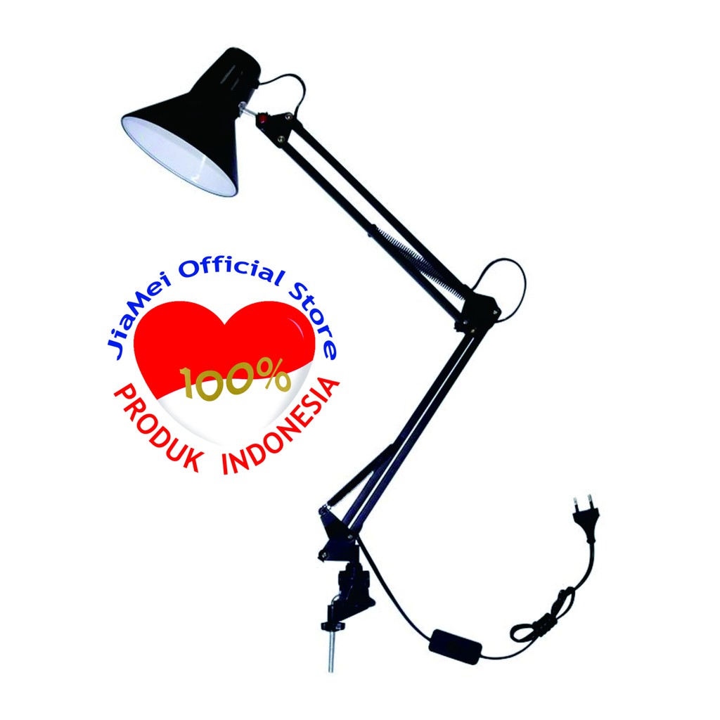 Jual LAMPU MEJA BELAJAR JEPIT ARSITEK PANJANG LAMPU BACA JM 900