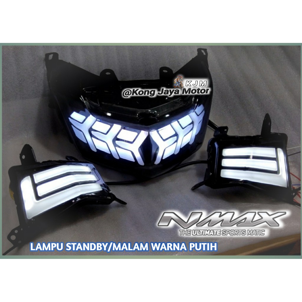 Jual Lampu Stoplamp Nmax Lamborghini Plus Lampu Sein Depan Drl Nmax