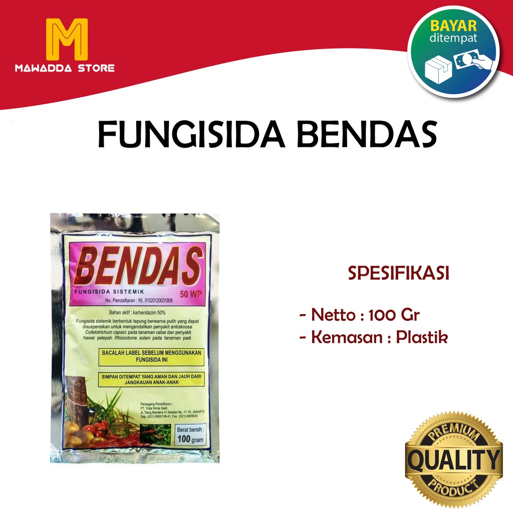 Jual Fungisida Bendas Wp Gram Shopee Indonesia