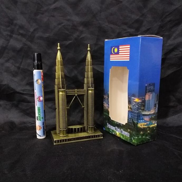 Jual Pajangan Miniatur Menara Petronas Twin Tower Malaysia