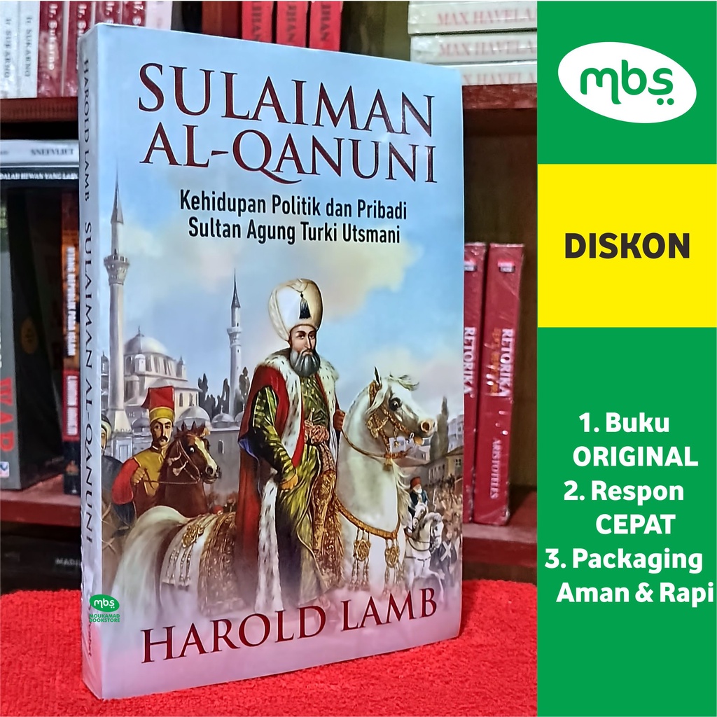 Jual Buku Sulaiman Al Qanuni Kehidupan Politik Dan Pribadi Sultan