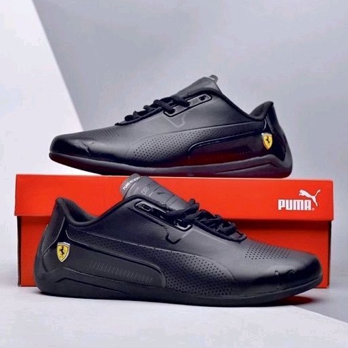 Jual Puma Scuderia Ferrari Drift Cat Black High Premium Original