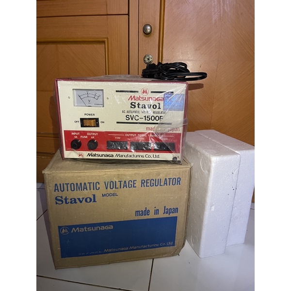 Jual Stabilizer Matsunaga Svc F Original Made In Japan Stavol