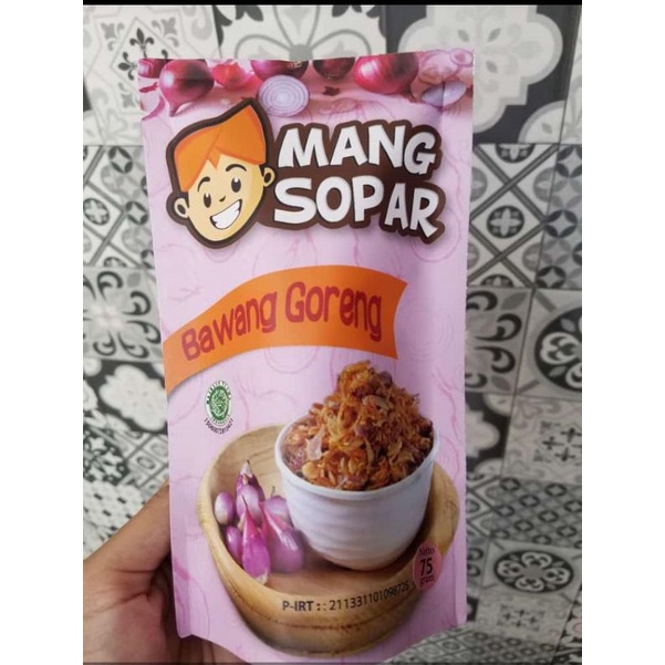 Jual Bawang Goreng Atau Brambang Goreng Mang Sopar Shopee Indonesia