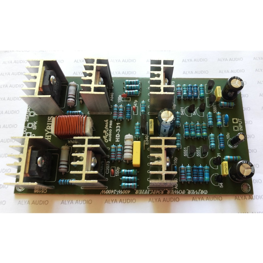 IWISTAO HIFI Power Amplifier Finished Board Pair 200W