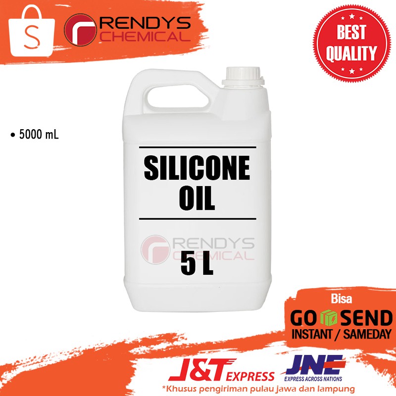 Jual Silicone Oil 1000 CPS 5L Minyak Silikon Pelumas Shopee