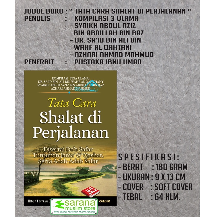 Jual BUKU SAKU TATA CARA SHALAT DI PERJALANAN Shopee Indonesia