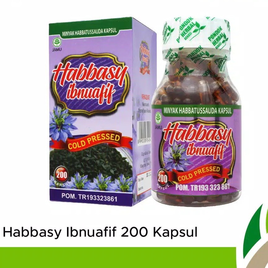 Jual Habbat Habbasyi Oil Murni Kapsul Ibnu Afif Minyak