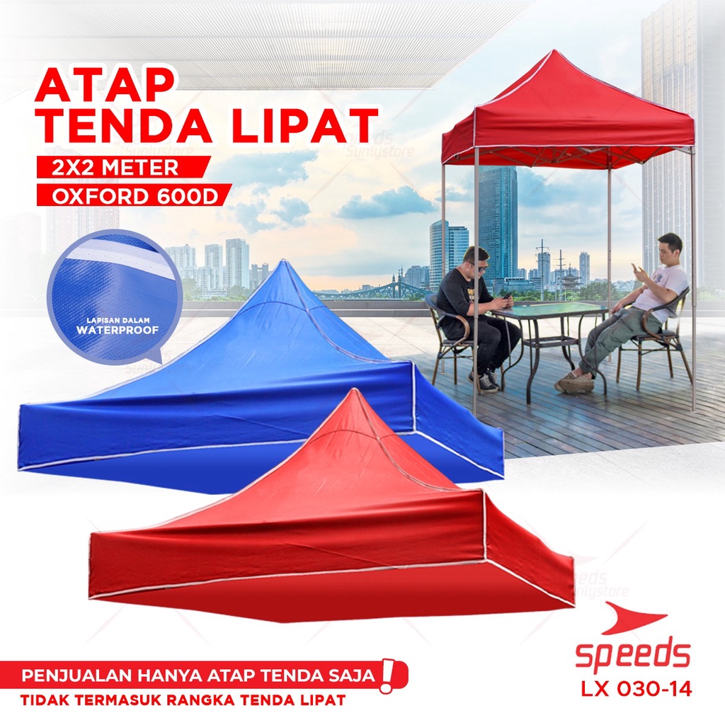 Jual SPEEDS Terpal Tenda Atap Tenda Lipat 2x2m Tenda Jualan Atap