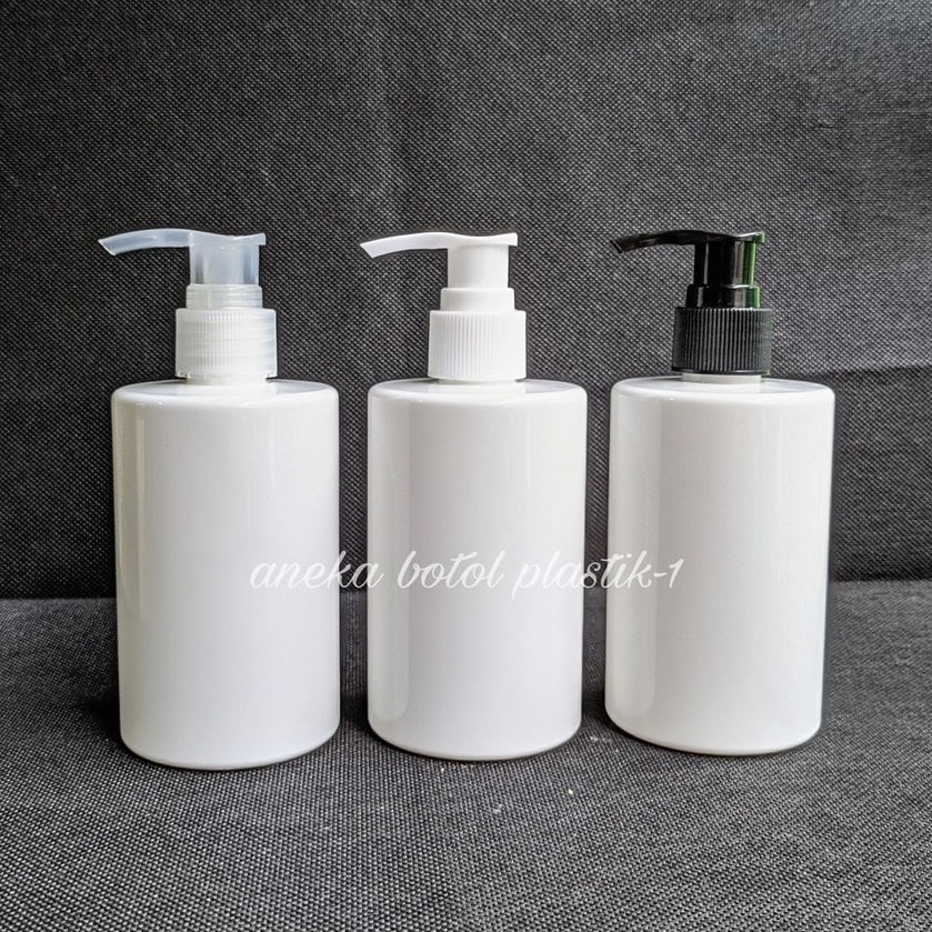 Jual Botol Pump 250ml Putih Rf Pet Tempat Sabun Cair Shampo Pump Lotion