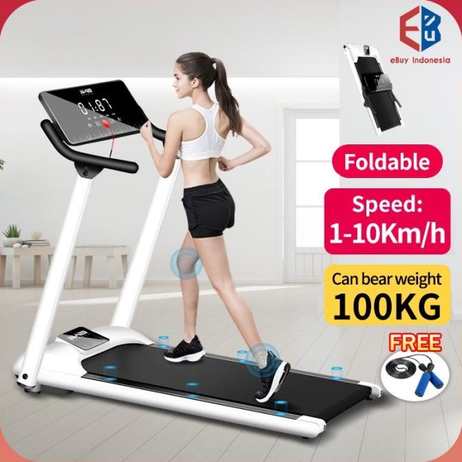 Jual Treadmill Elektrik Tredmil Listrik 2 0 Mesin Lari Olahraga Gym Fit