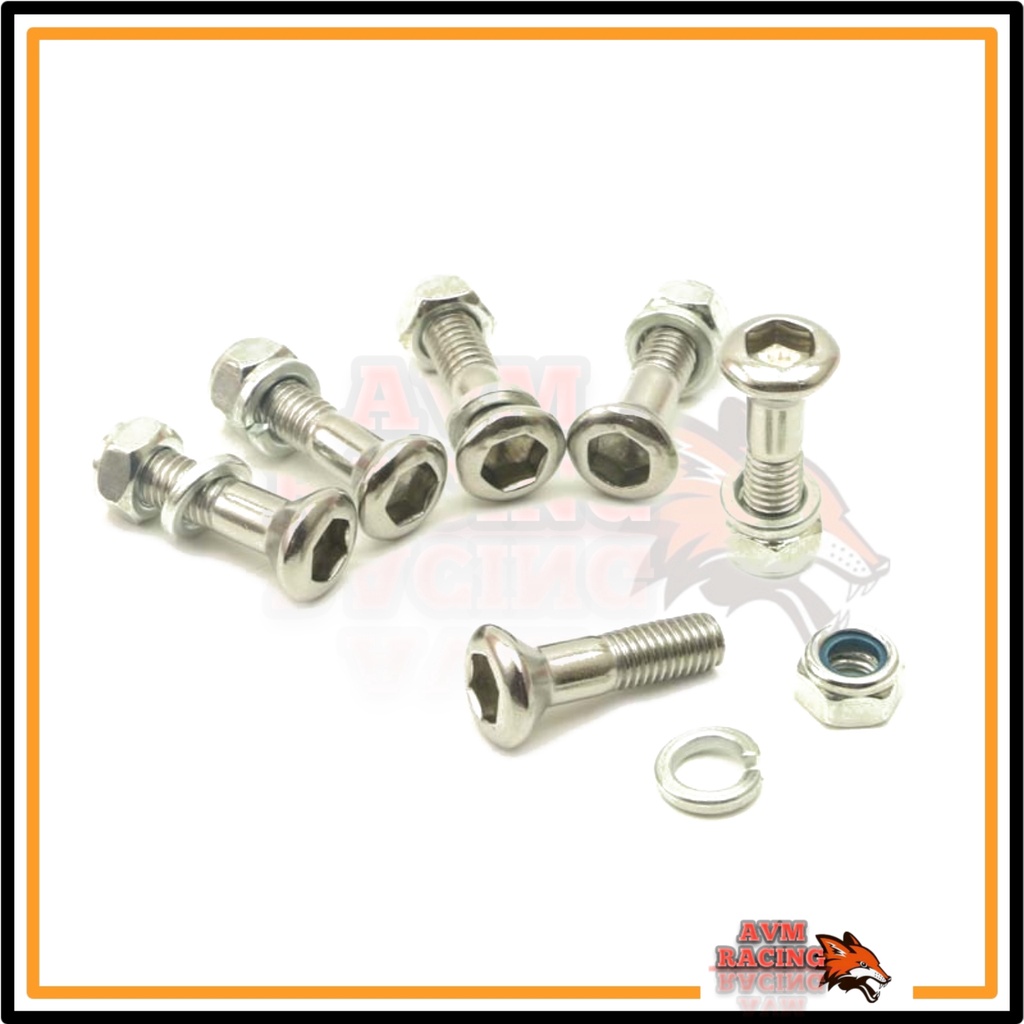 Jual Baut Gear Stainless Baut Gera Belakang Crf Klx Dtracker Shopee