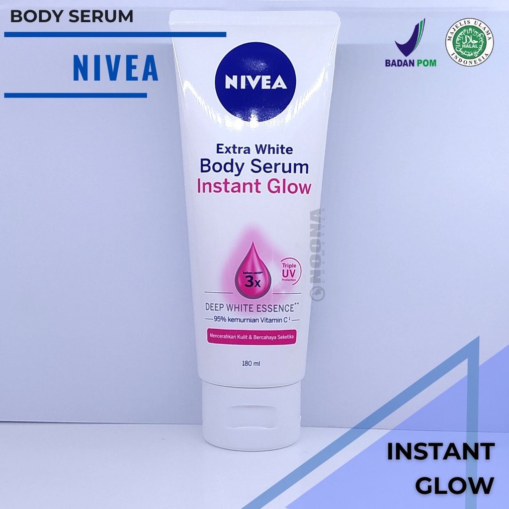 Jual Nivea Extra White Instant Glow Serum Ml Shopee Indonesia