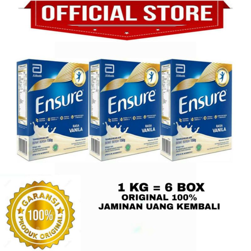 Jual Susu Ensure Gr Gr Rasa Vanila Abbott Gr Gr Dewasa