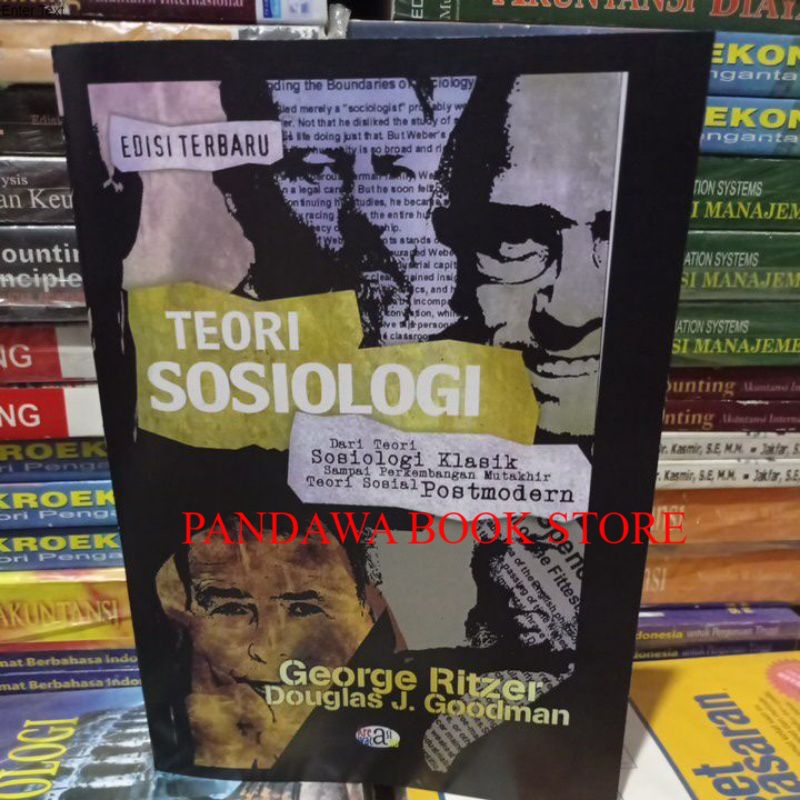 Jual Teori Sosiologi Edisi Terbaru By George Ritzer Shopee Indonesia