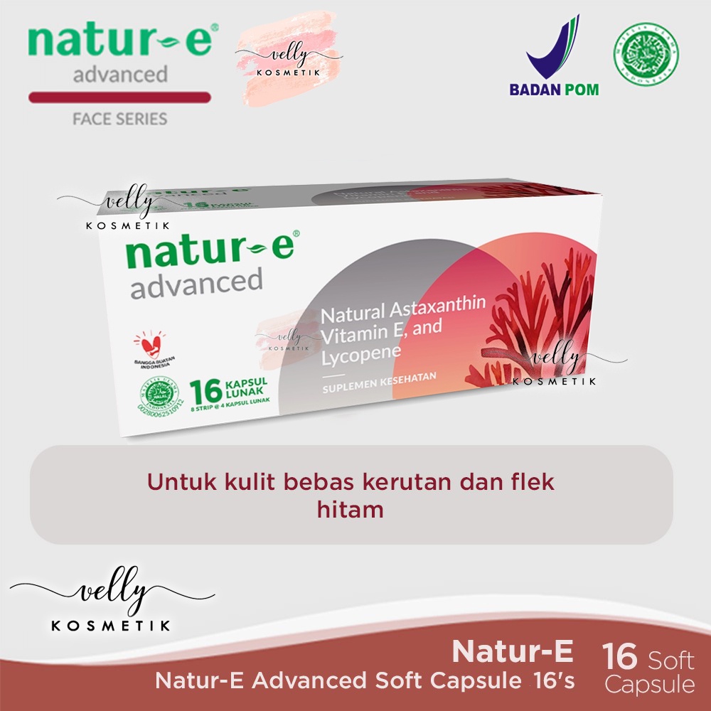 Jual Natur E Vitamin Soft Capsule Natur E White Iu Iu Advanced