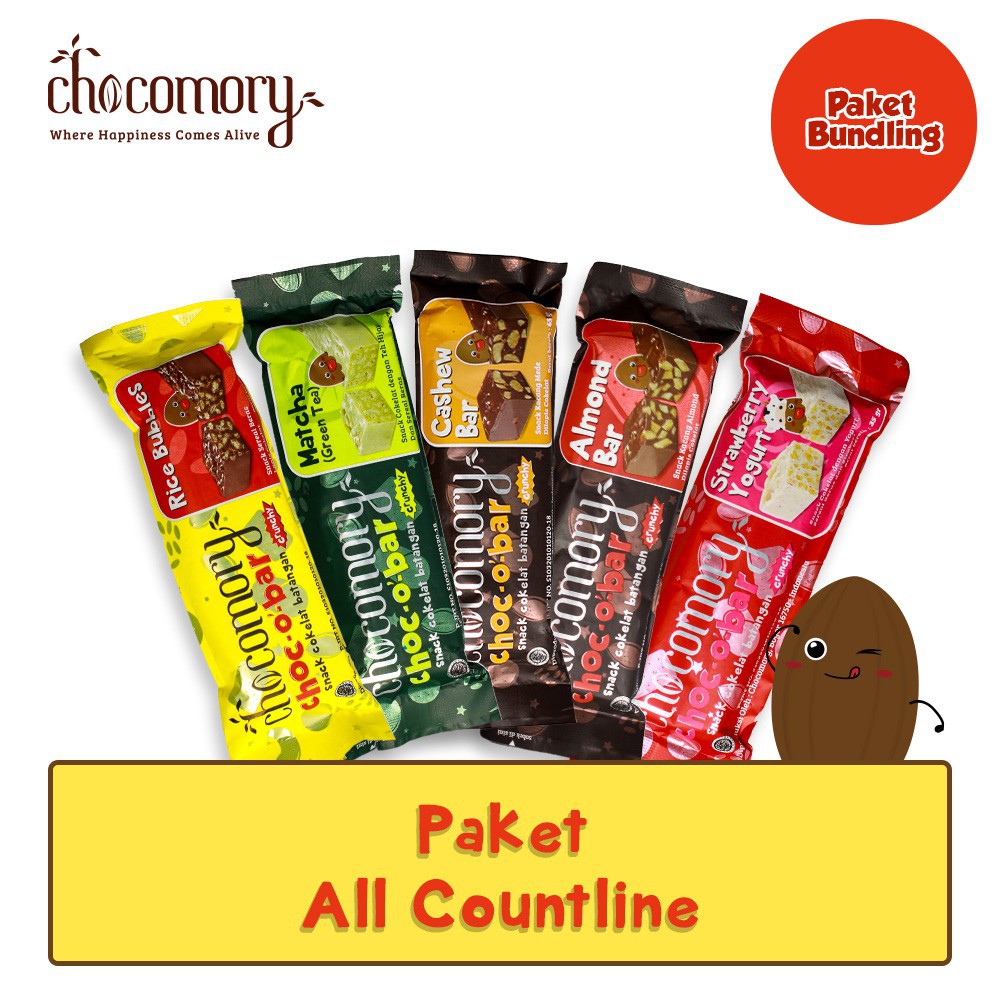 Jual MINI CHOCOBAR MINIMAL PEMBELIAN 4 PCS COKLAT BAR KECIL