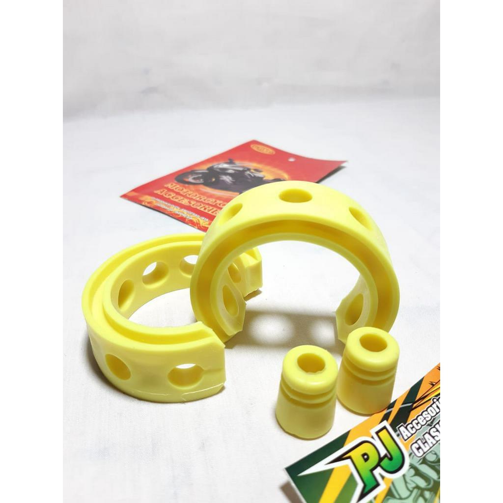 Jual DUMPER SHOCK BELAKANG KUNING SET KARET SPION PNP SHOCK UNIVERSAL