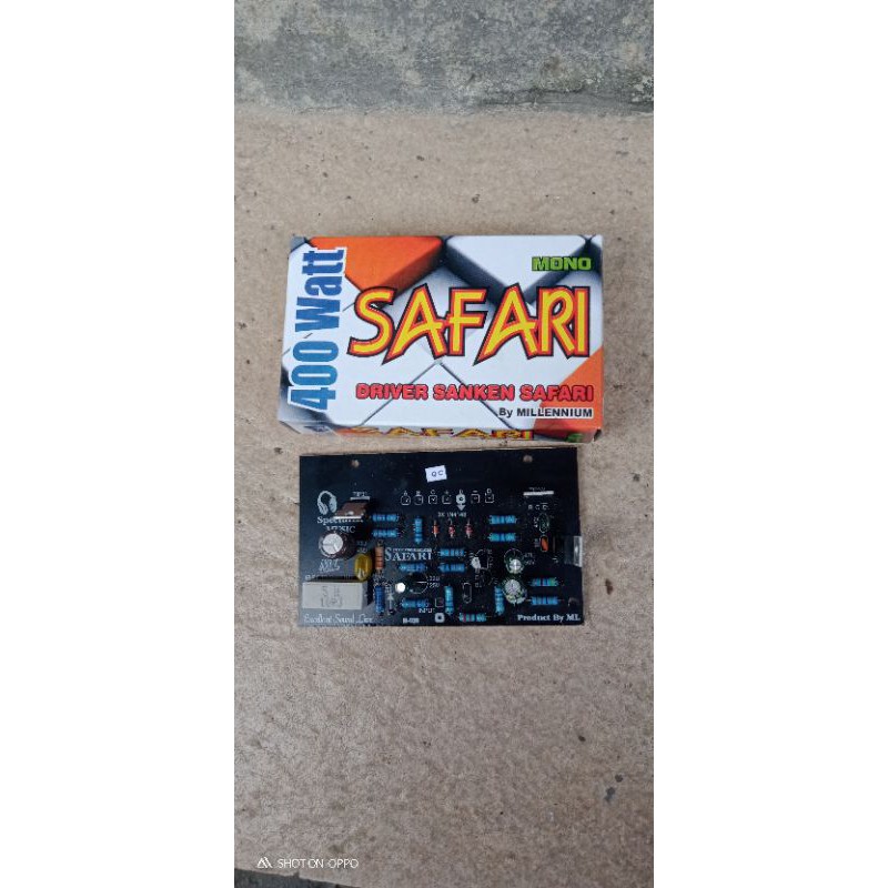 Jual Kit Driver Power Amplifier Safari Sanken Watt Mono Shopee