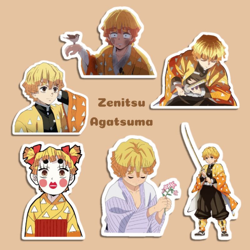 Jual Sticker Tumblr Kimetsu No Yaiba Demon Slayer Fanmerch Anime