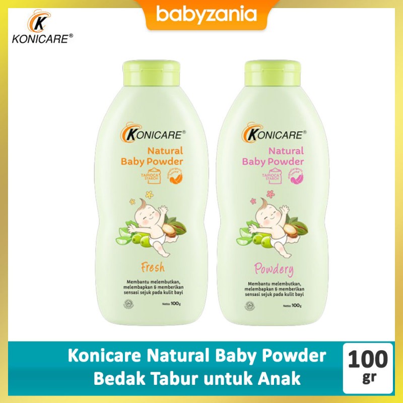 Jual Konicare Natural Baby Powder Bedak Tabur Bayi Gr Shopee