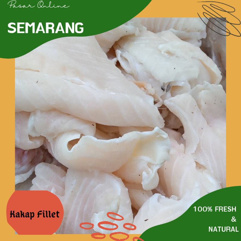 Jual Kakap Fillet Ikan Segar Ikan Laut Fresh Belanja Ikan