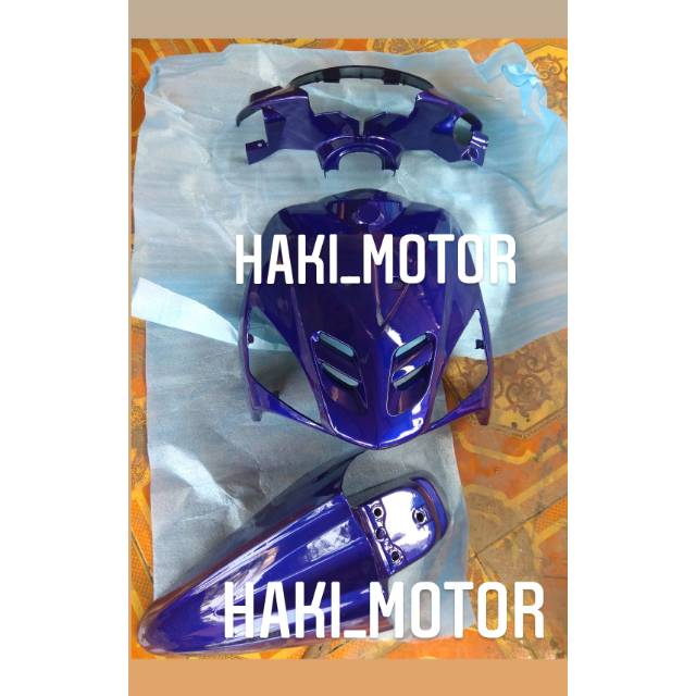 Jual PAKETAN BODY DEPAN MIO SPORTY BIRU Shopee Indonesia