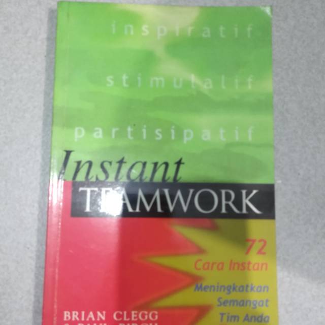 Jual Buku Original Instant Teamwork Oleh Brian Clegg Shopee Indonesia